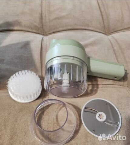 Измельчитель кухонный с насадками электрический