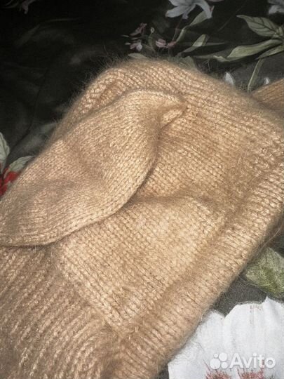 Шапка шлем из пуха норки 2-5 лет