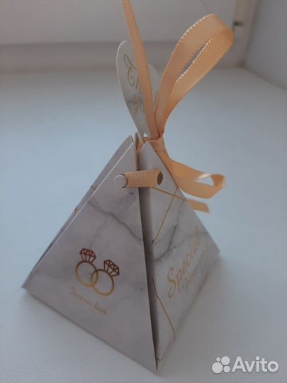 Бонбоньерки на свадьбу для гостей 19 шт