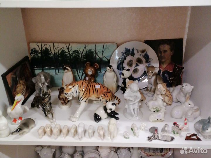 Фарфоровые статуэтки СССР (анималистика )