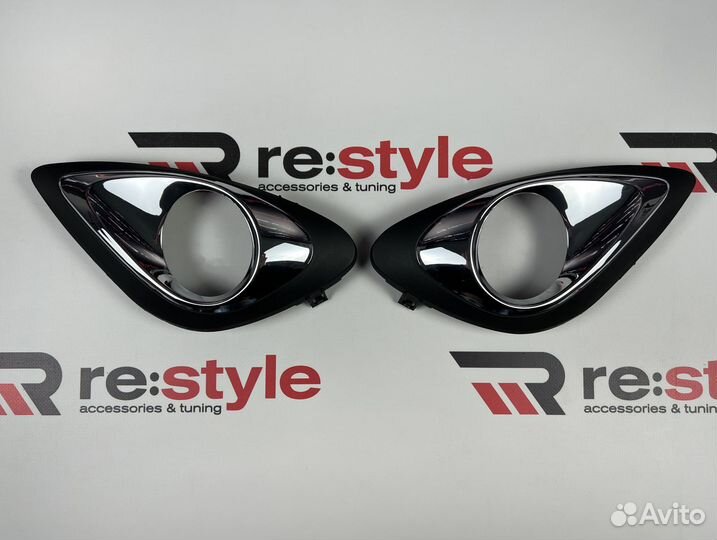 Туманки Nissan March с13г Уст комп