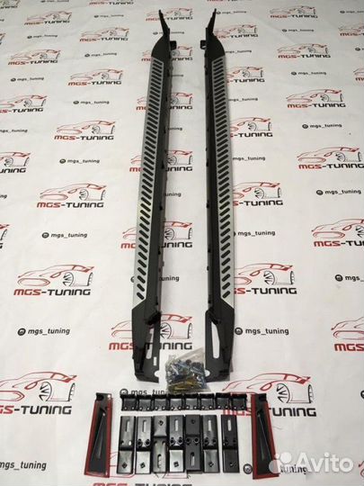 Пороги подножки BMW X4 G02 бмв Икс 4