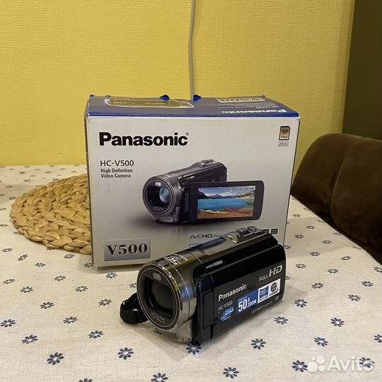 Видеокамера panasonic hc v500