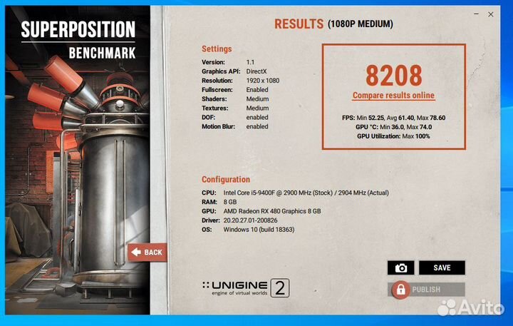 Видеокарта PowerColor Red Devil RX480 8GB