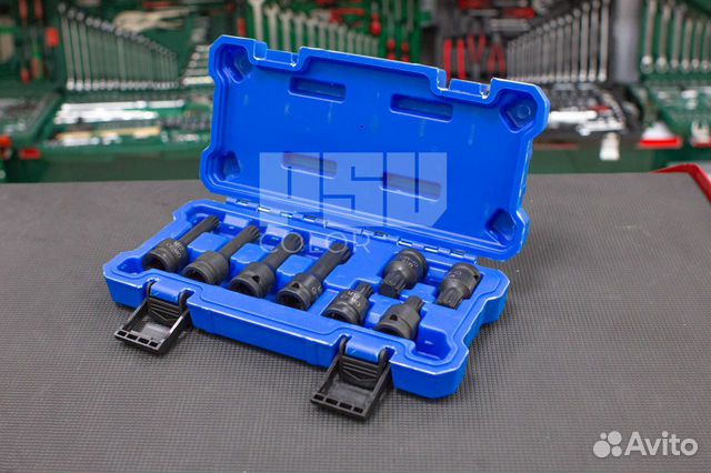 Набор сервисных ключей 12-ти гранных