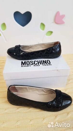 Moschino teen балетки 36р-р. Оригинал