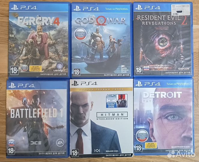 Игры для приставок ps4