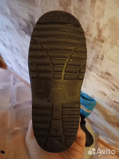 Валенки с галошами