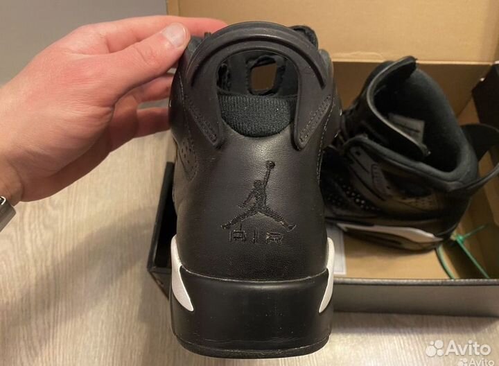 Кроссовки Jordan 6 black cat