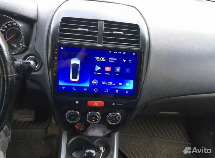 Магнитола Mitsubishi ASX Android IPS