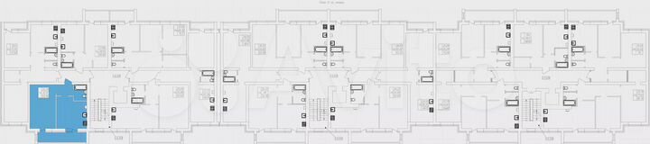 1-к. квартира, 52,6 м², 3/5 эт.