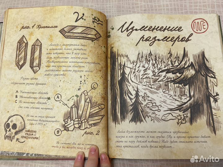 Книга «Графити фолз» рука # 3