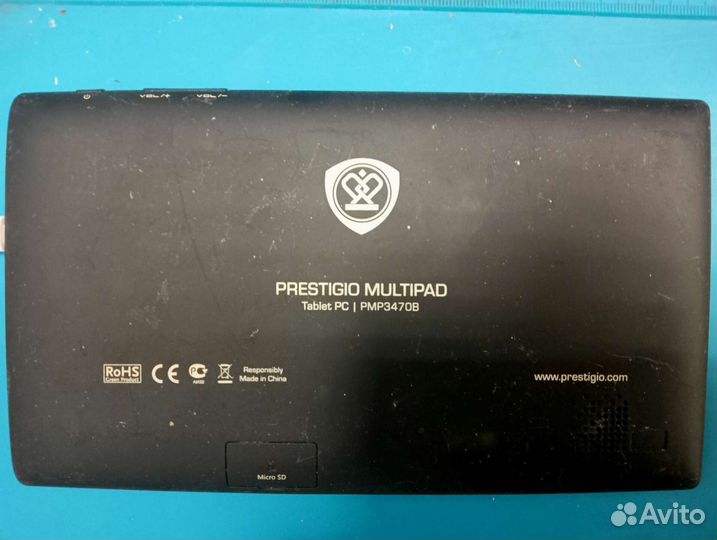 Планшет prestigio multipad PMP3470B