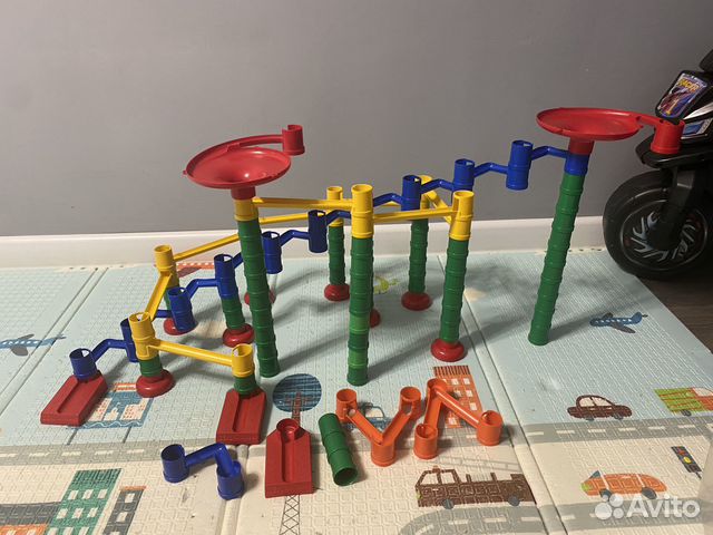 Конструктор веселые горки Bauer для шариков