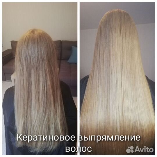 Модель на кератиновое выпрямление