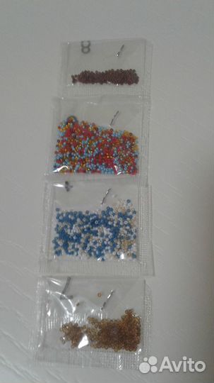 Бисер чешский + ювелирный в подарок