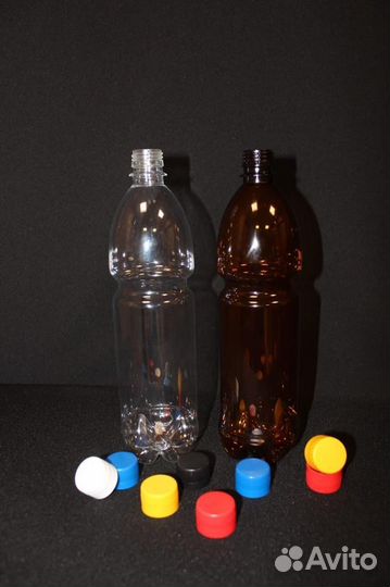 Пэт Бутылка 1л 1000мл Пивная бутылка