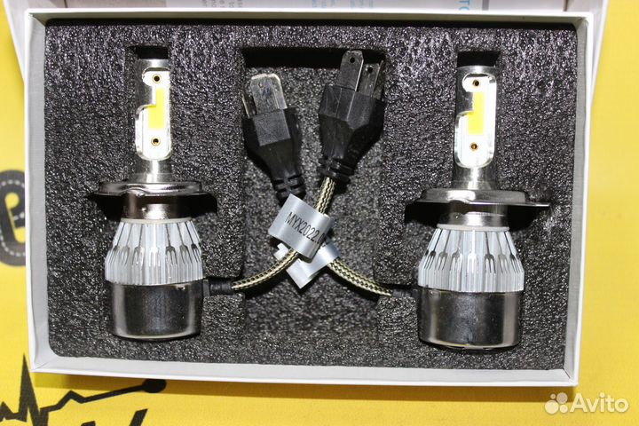 Лампы светодиодные LED C6 Н4