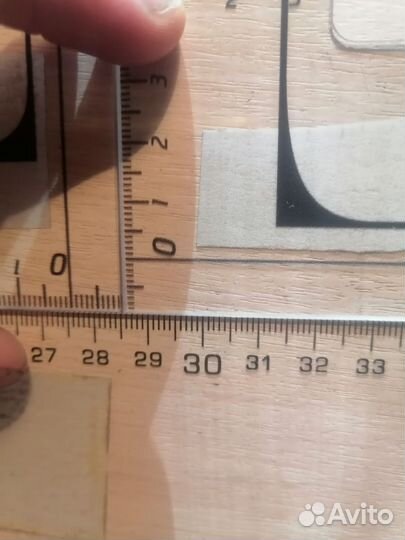 Угольник для черчения 30 гр 35см ударопрочный