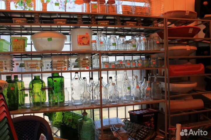 Бутыли для вина, банки для консервации