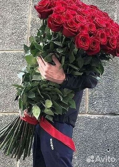 Розы Цветы Букеты 25 51 151 201 101 301 501 опт