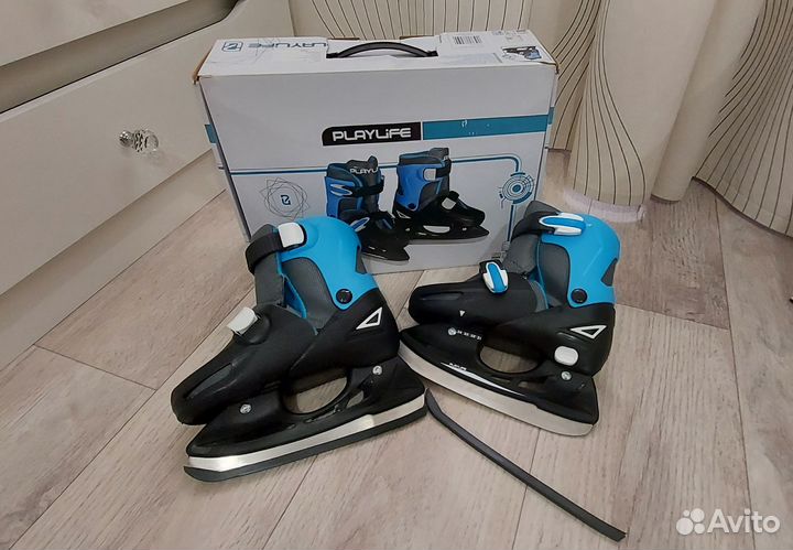 Коньки для мальчика раздвижные 31-34р