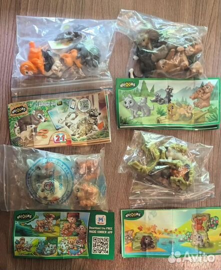 Киндер сюрприз полные серии игрушек