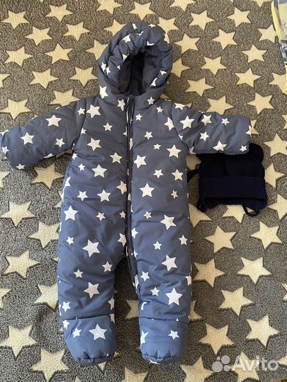 Комбинезон демисезонный 68 74