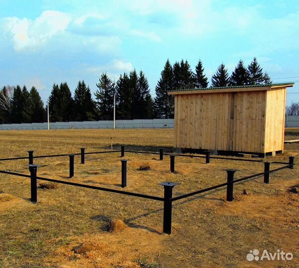 Винтовые сваи под ключ