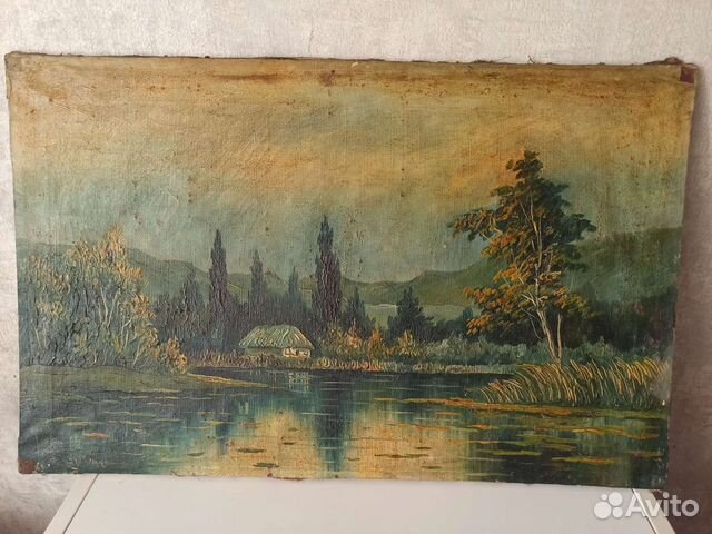 Старинная картина маслом купить в Санкт-Петербурге | Хобби и отдых | Авито