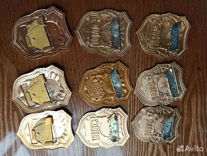 Знаки нагрудные, жетоны, бляха ппс мвд