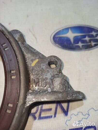 Крышка коленвала задняя Hyundai Santa Fe 2 CM 2.7