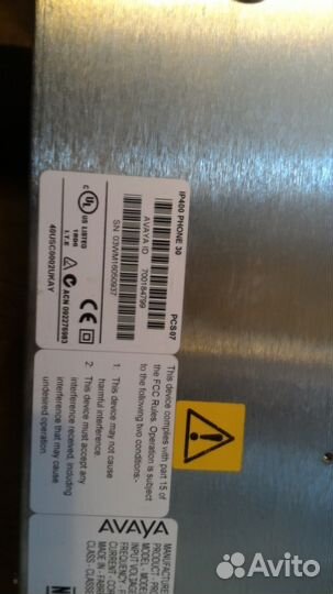 Блок расширения avaya phone 30