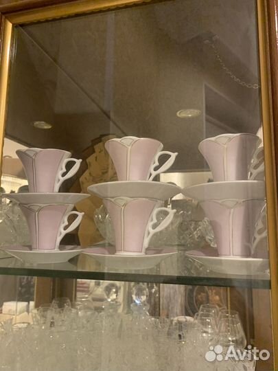 Фарфор- Чайные пары, чайный сервиз Чехия, Япония