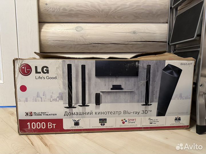 Домашний кинотеатр LG Blu-ray 3D BH6530T