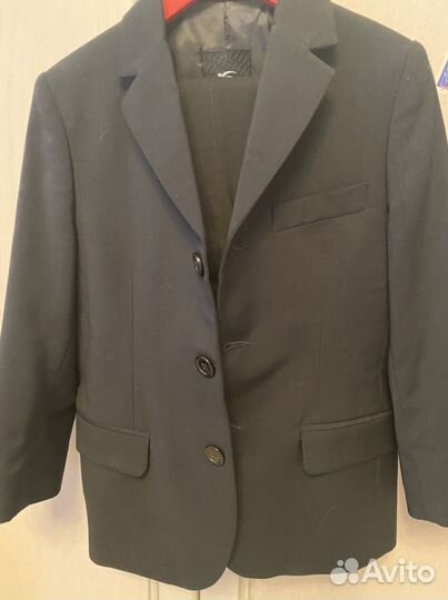 Костюм школьный для мальчика, 7 лет, черный