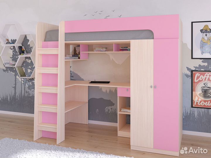 Кровать-чердак 