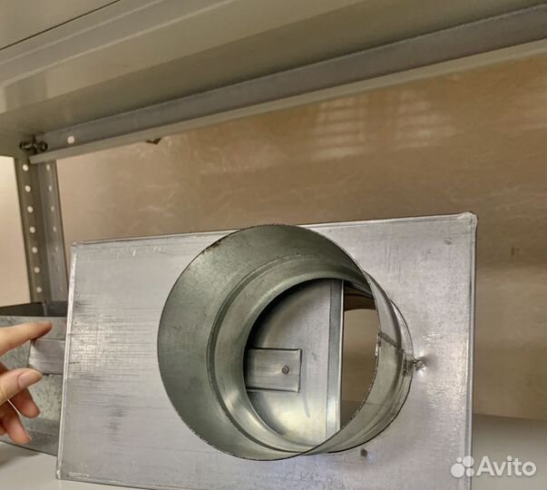 Шибер круглое сечение