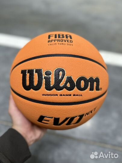 Баскетбольный мяч Wilson EVO NXT fiba оригинал