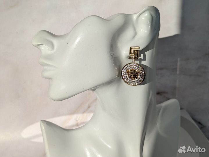 Серьги Versace