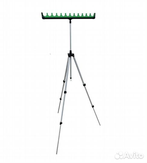 Подставка трипод под удочки складная 12 секций