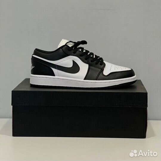 Кроссовки Nike Air Jordan 1 Low Panda/Purple/Grey