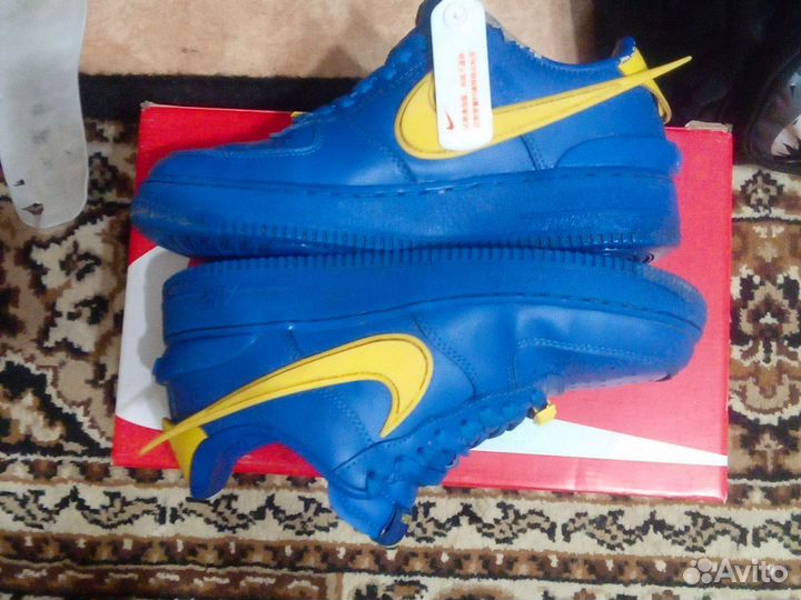 Кроссовки nike air force 1 ambush синие