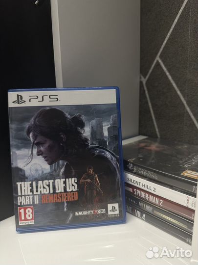 The Last Of Us part 2 Remastered ps5 диск