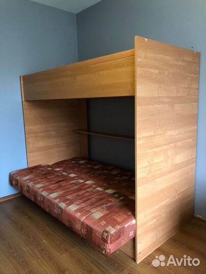 Двухъярусная диван - кровать бу с матрасом