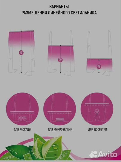 Подставка для фито светильника, новая