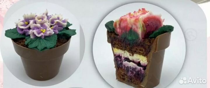 Набор силиконовых форм для выпечки/ шоколада