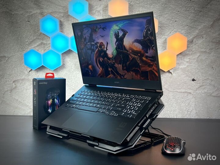 Игровой ноутбук HP Omen 16 / RTX 3050 Ti / i5