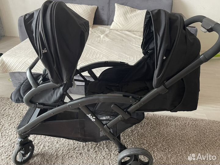 Прогулочная коляска для двойни или погодок