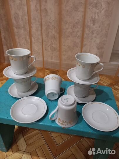 Чашка с блюдцем